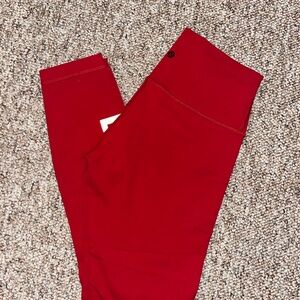 lululemon athletica Bold Red Leggings